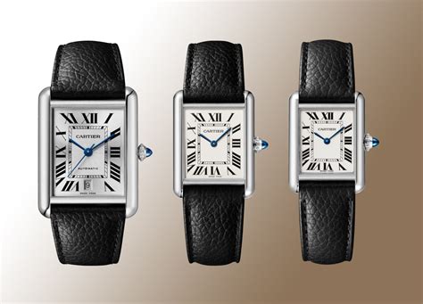 cartier tank solo sizes.